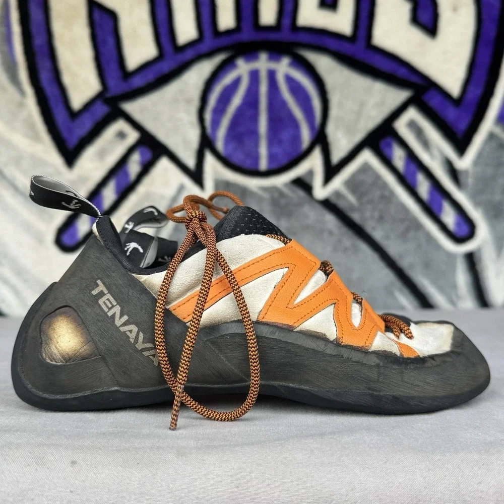 Size M10.5/W11.5 -‎ Tenaya Tatanka Orange Rock Climbing Shoes